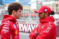 Charles Leclerc and Lewis Hamilton at the Grand Prix of Azerbaijan - Source: Getty